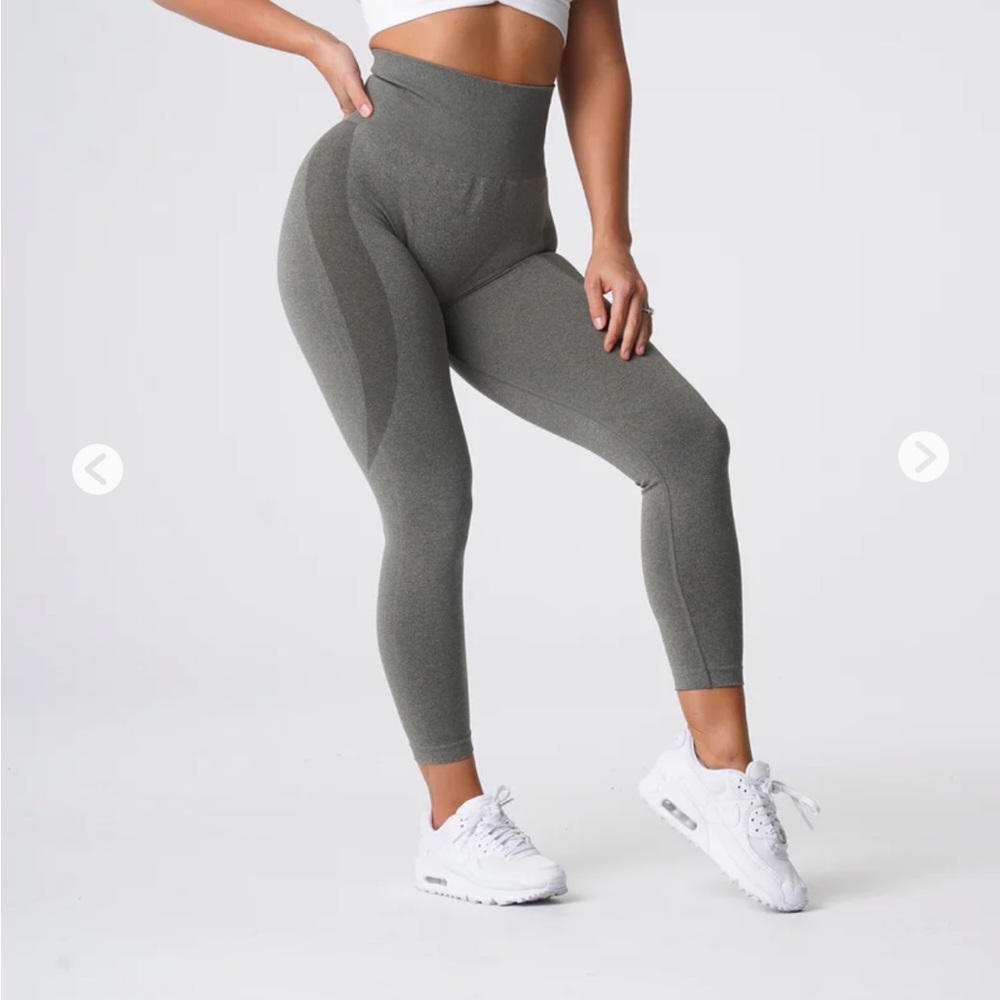 NVGTN contour leggings in khaki, worn a few times still in great condition